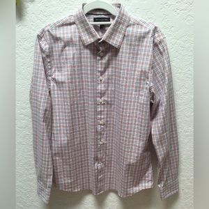 Banana Republic Long Sleeve Dress Shirt - Wrinkle Resistant Untucked Fit